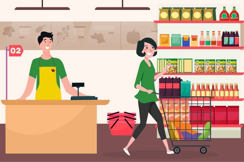 Di cho - cuoc chien hang ngay cua nhung ba me thoi 4.0 hinh anh