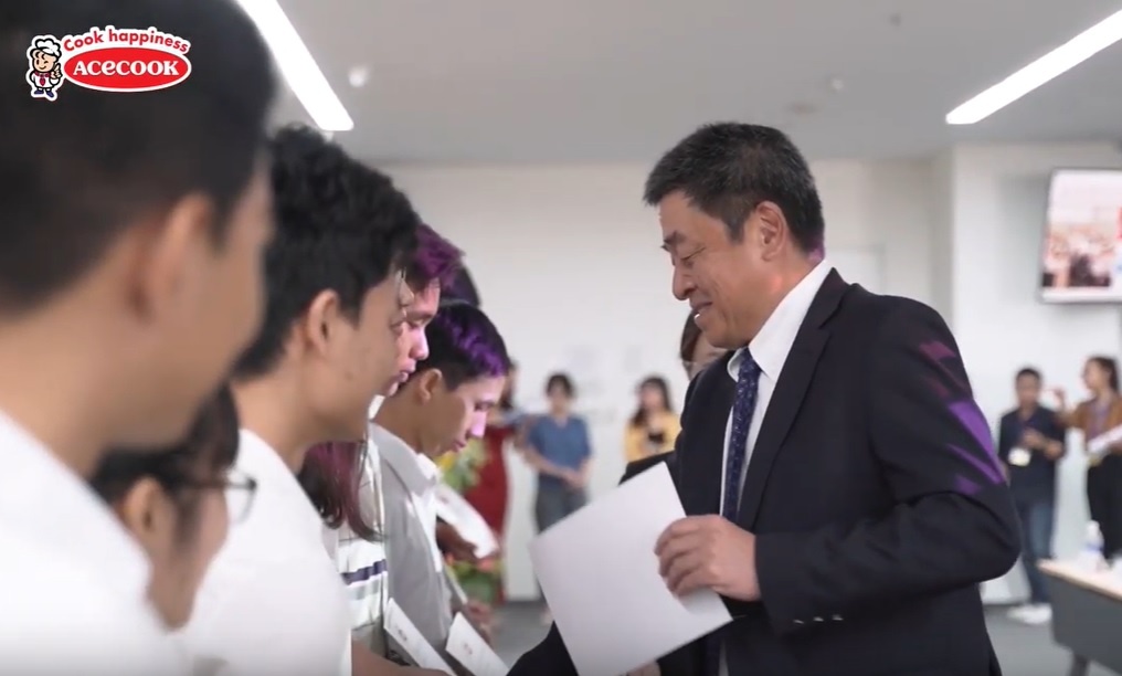 Video - hoc bong Acecook Happiness Scholarship 2019 hinh anh