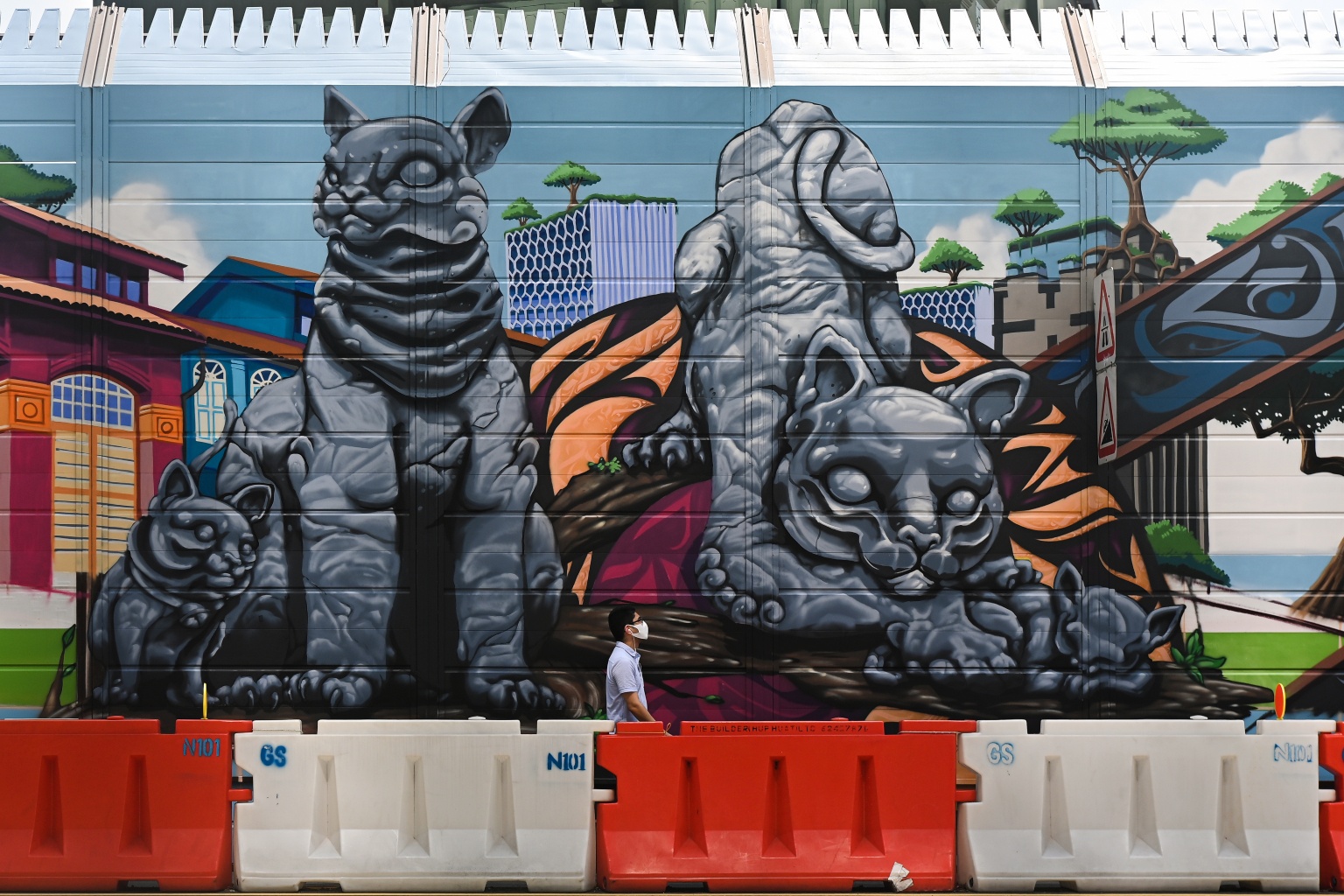 Hoi tho van hoa va thoi trang duong pho o Singapore hinh anh