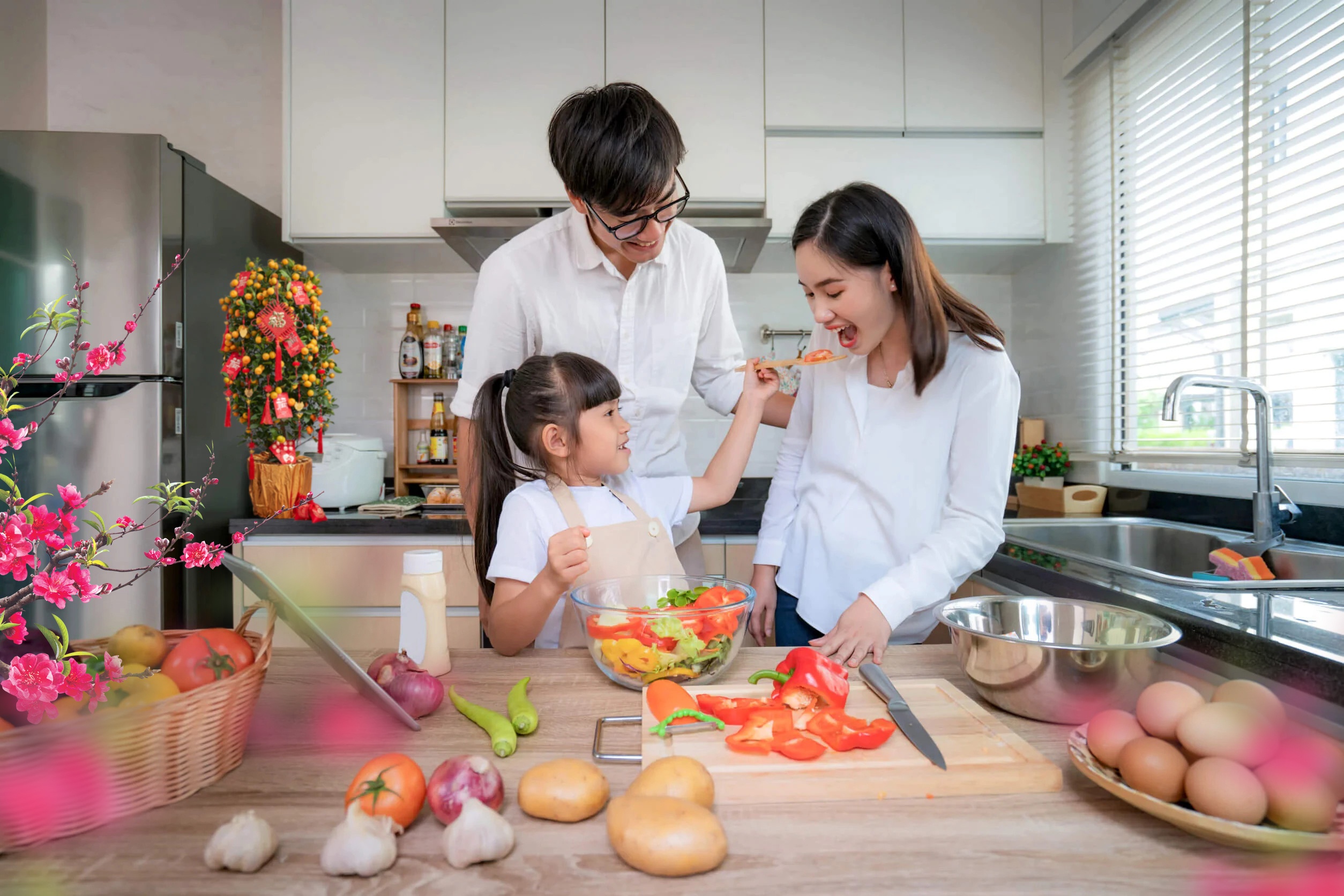 Cách làm bữa sáng nhanh,  tips vui khỏe ngày Tết ảnh 4 Cach lam bua sang nhanh,  tips vui khoe ngay Tet anh 4