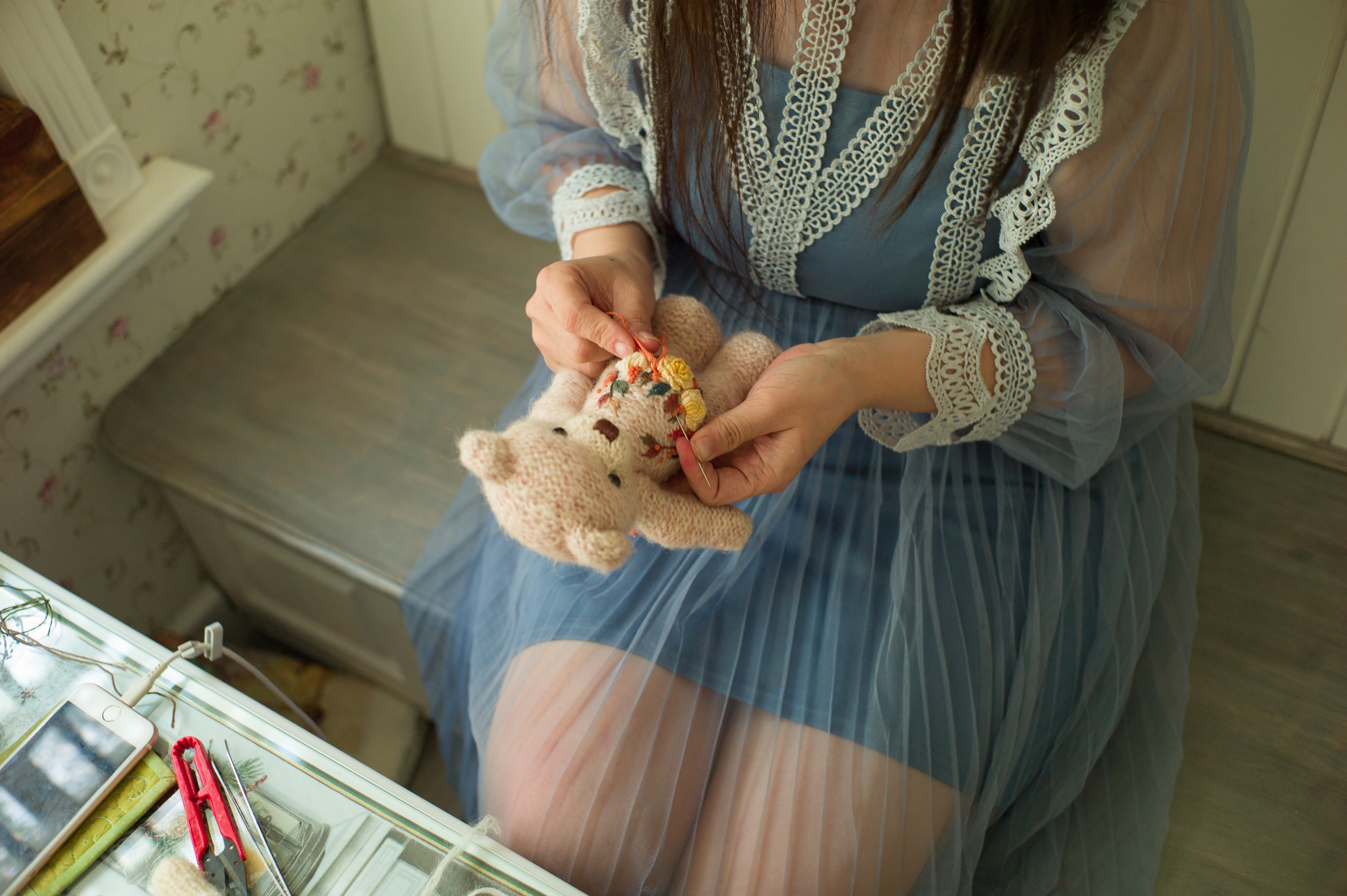 ngôi nhà có hàng nghìn cuộn len ảnh 10 ngoi nha co hang nghin cuon len anh 10