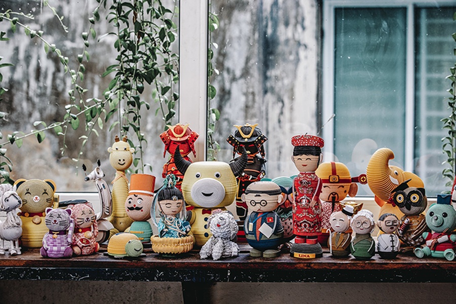 Người phụ nữ gấp giấy Kami ảnh 4 Nguoi phu nu gap giay Kami anh 4