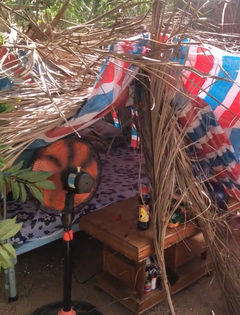 dựng lều cách ly ngoài vườn ảnh 2 dung leu cach ly ngoai vuon anh 2