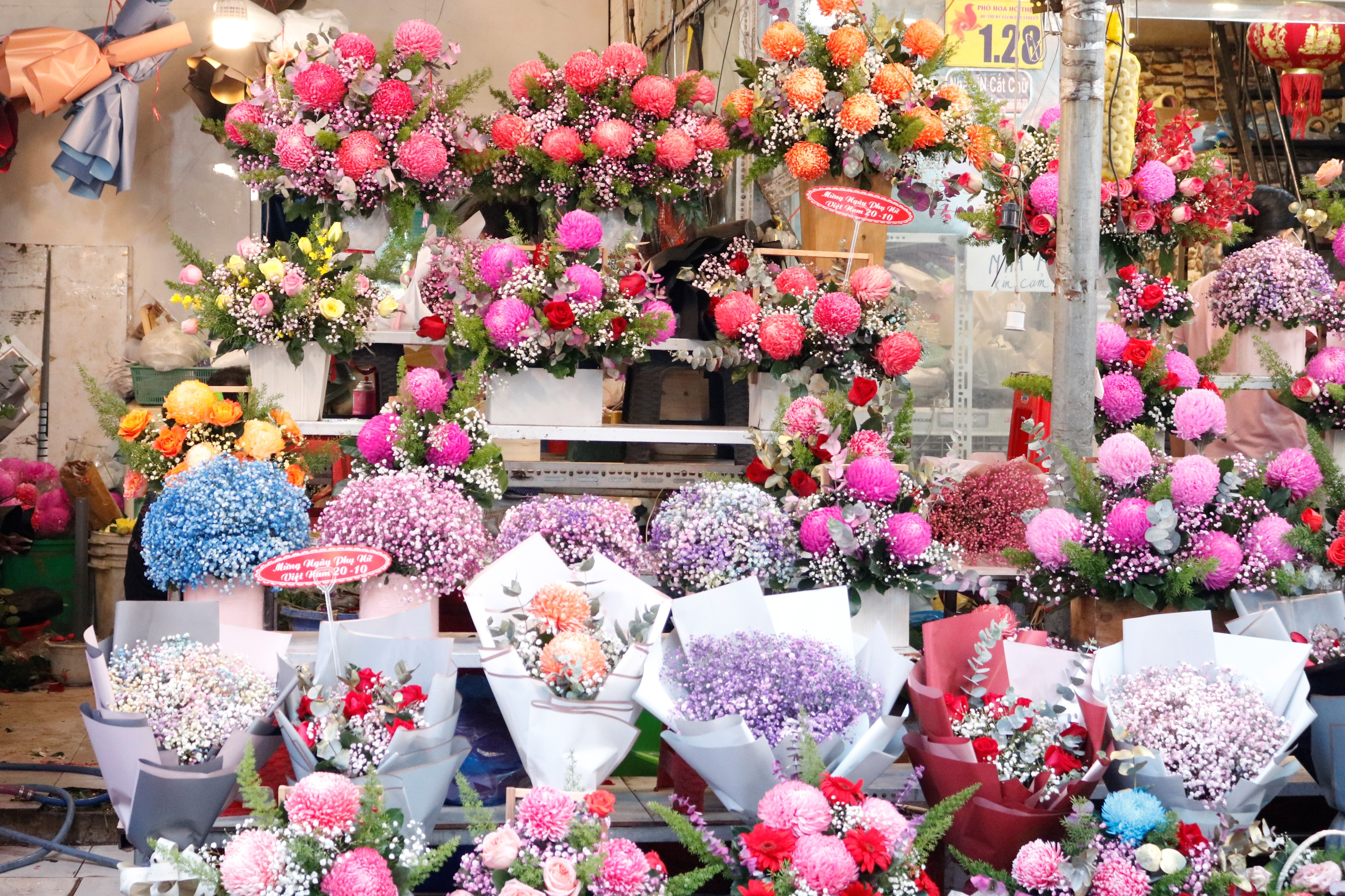 chợ hoa Hồ Thị Kỷ TP.HCM ảnh 2 cho hoa Ho Thi Ky TP.HCM anh 2