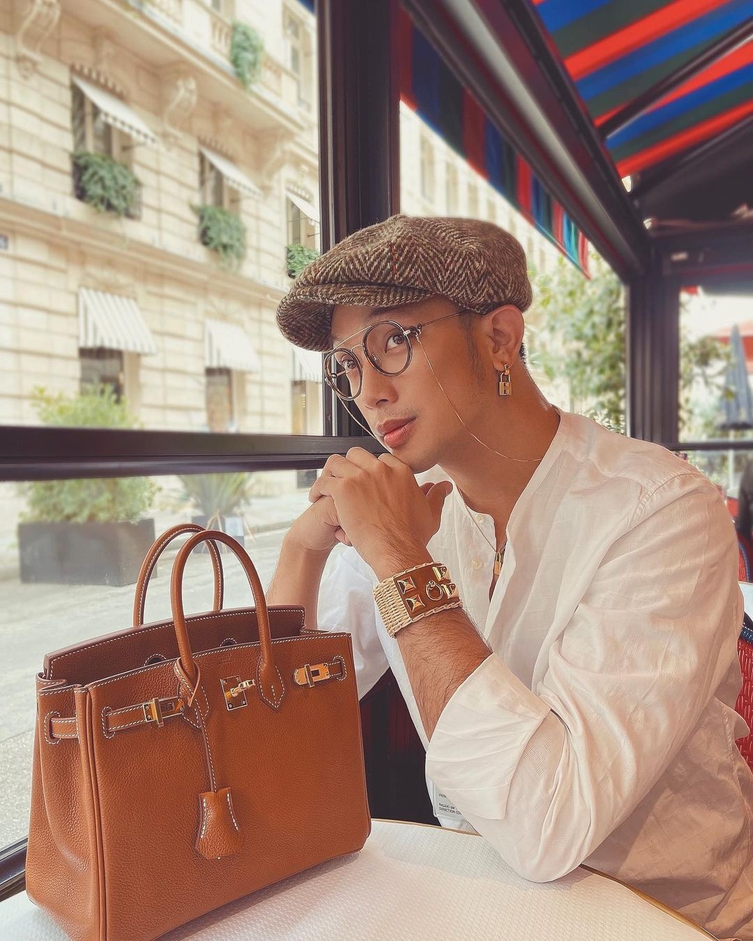 Nam gioi xach tui Hermes anh 3