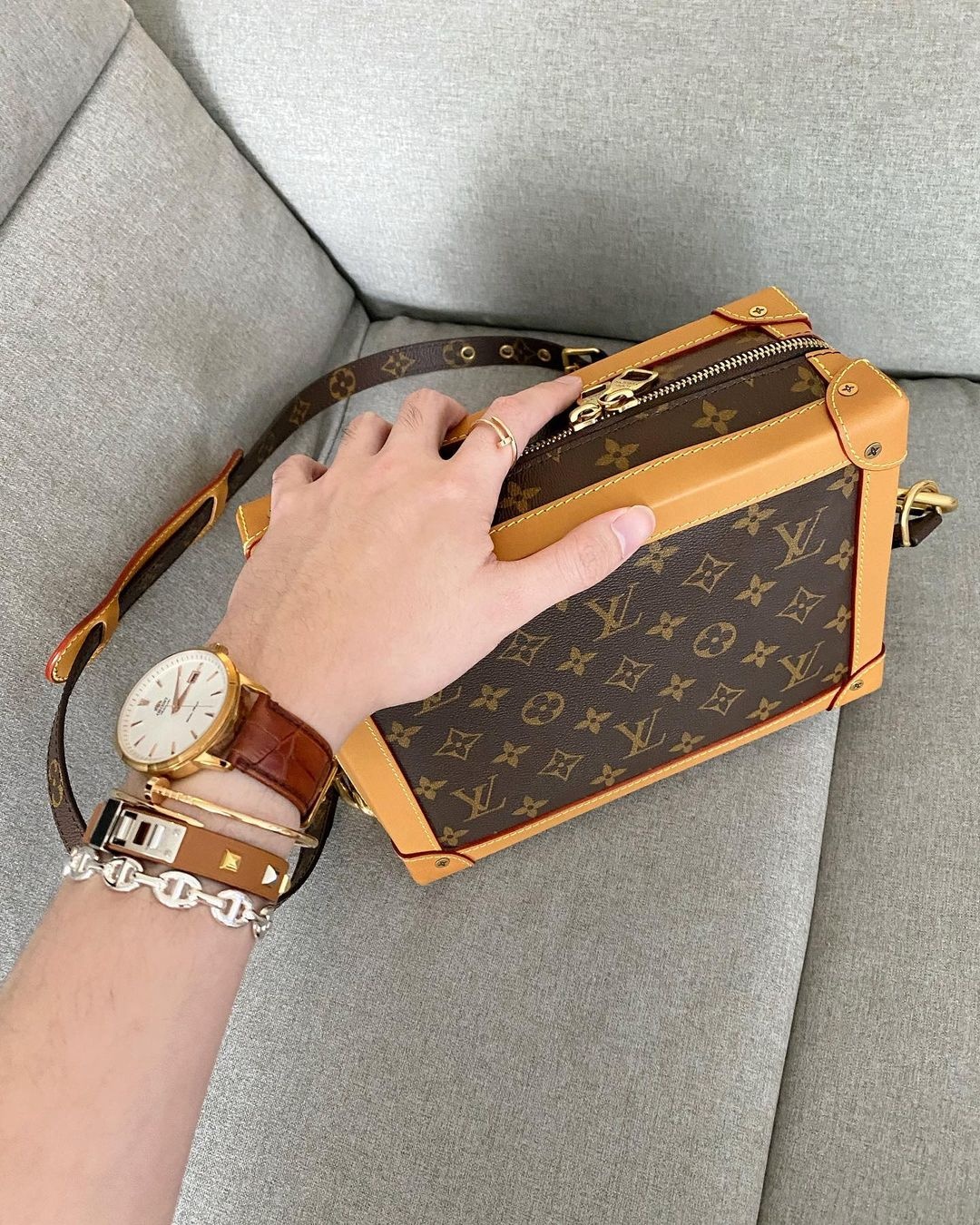 Nam gioi xach tui Hermes anh 7