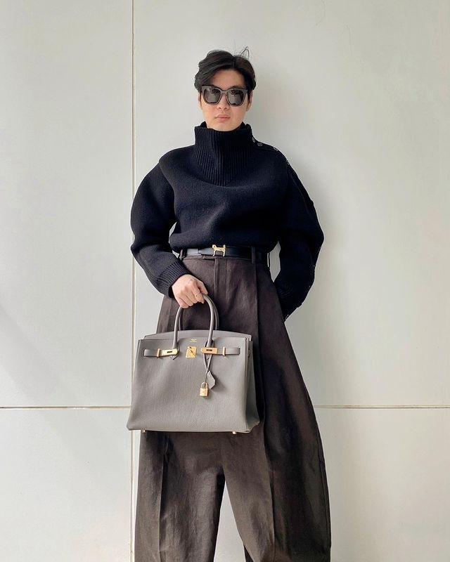 Nam gioi xach tui Hermes anh 1