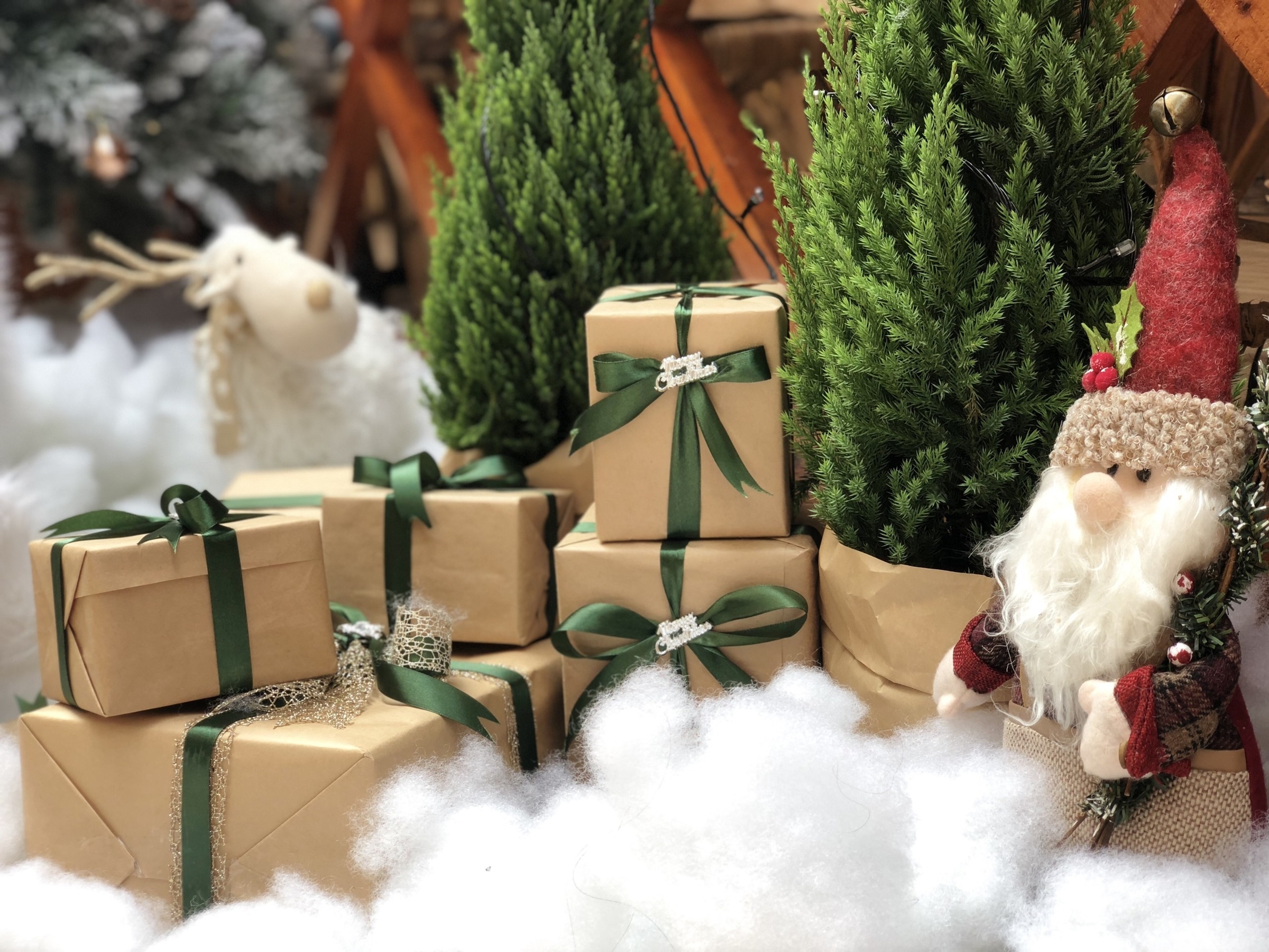 tiệm cà phê trang trí Giáng sinh ảnh 4 tiem ca phe trang tri Giang sinh anh 4