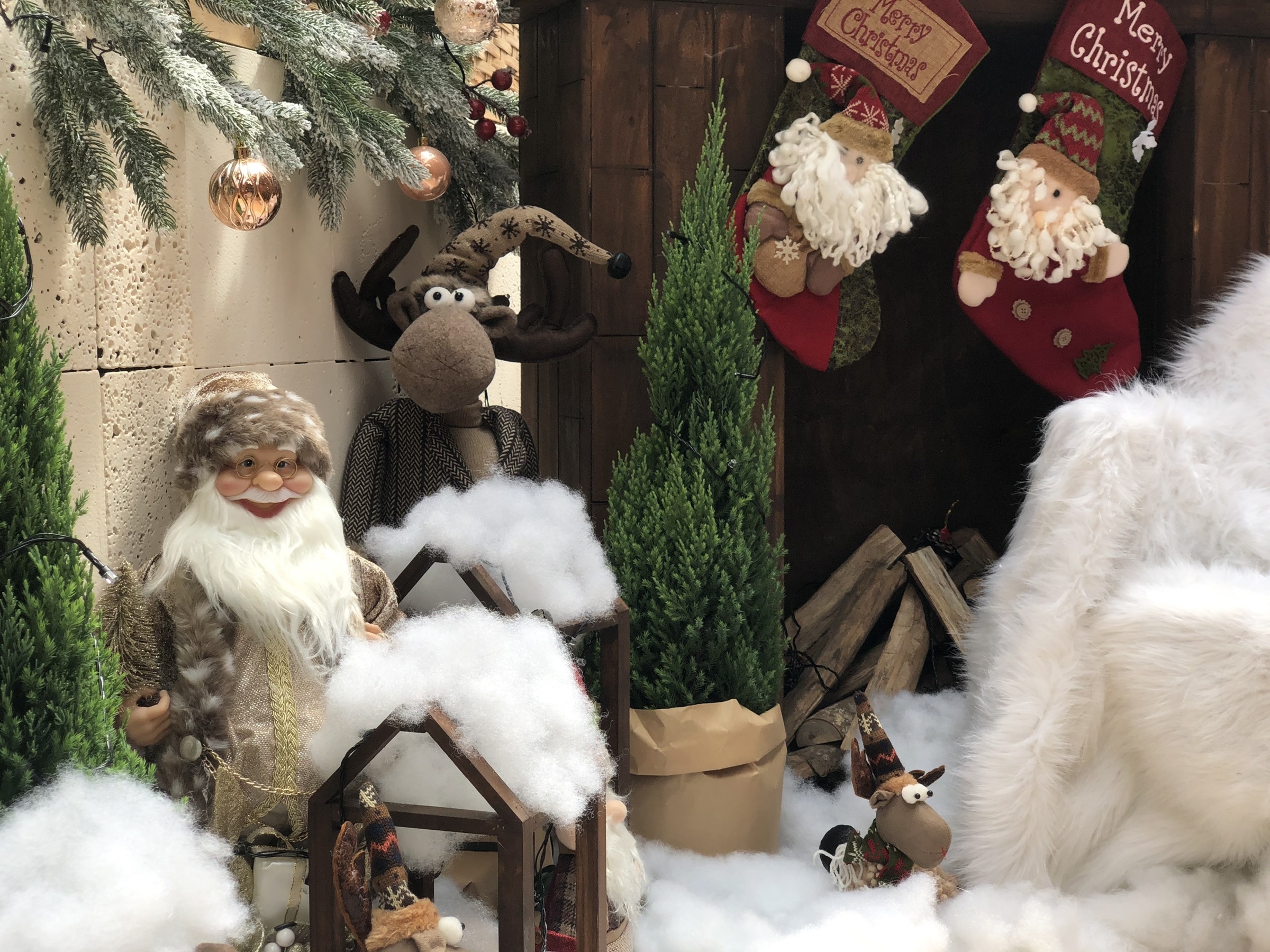 tiệm cà phê trang trí Giáng sinh ảnh 3 tiem ca phe trang tri Giang sinh anh 3