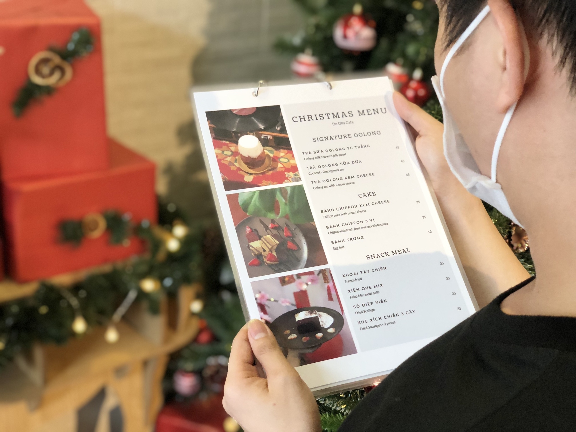 tiem ca phe trang tri Giang sinh anh 19