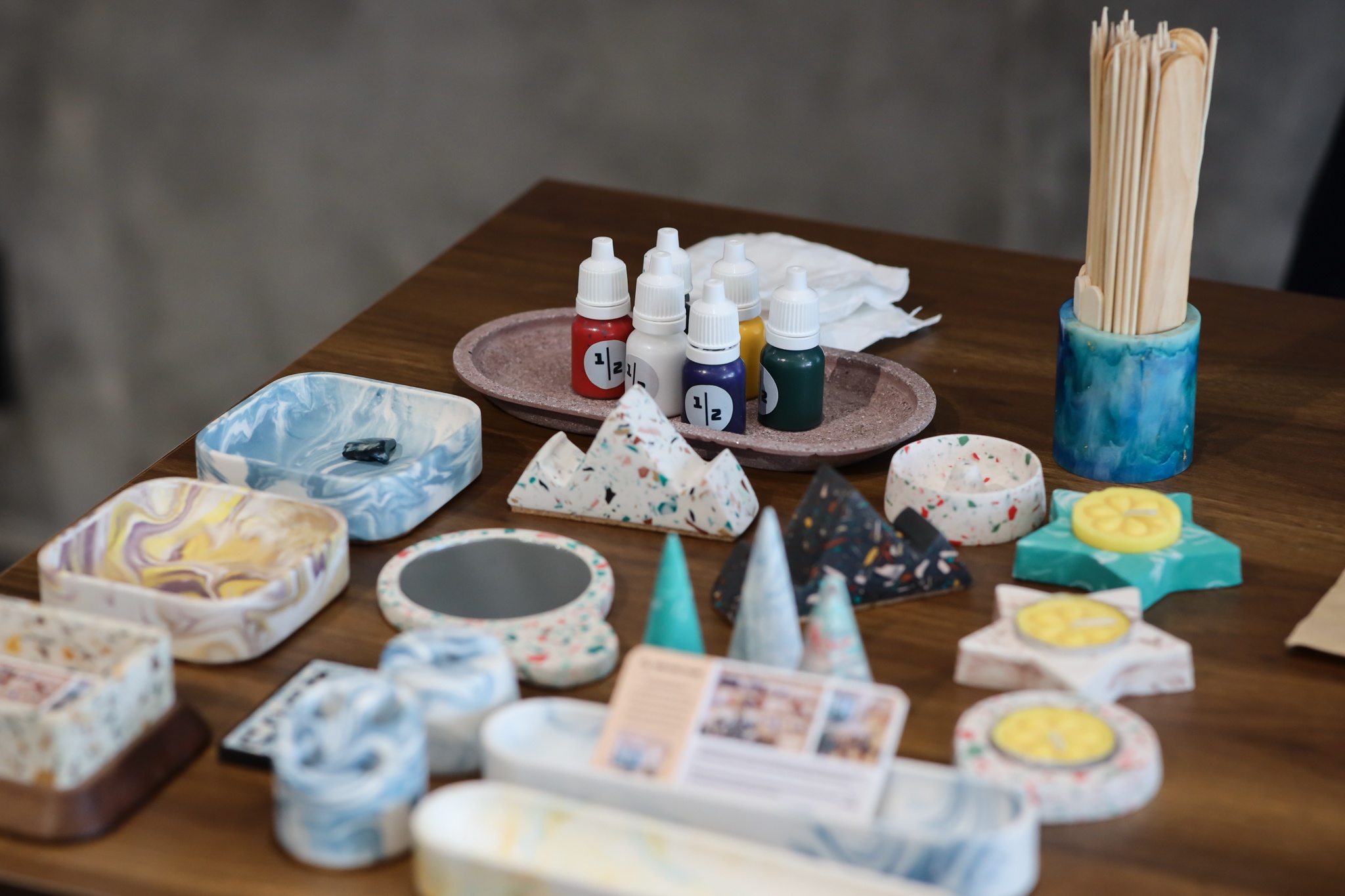 đồ thủ công jesmonite ảnh 1 do thu cong jesmonite anh 1