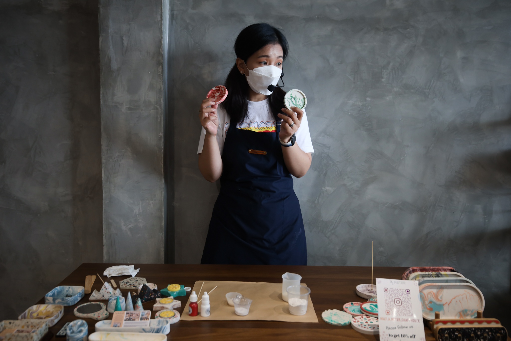 đồ thủ công jesmonite ảnh 4 do thu cong jesmonite anh 4