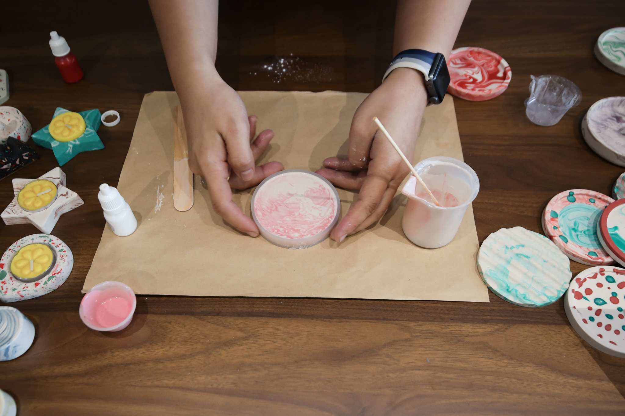 đồ thủ công jesmonite ảnh 24 do thu cong jesmonite anh 24