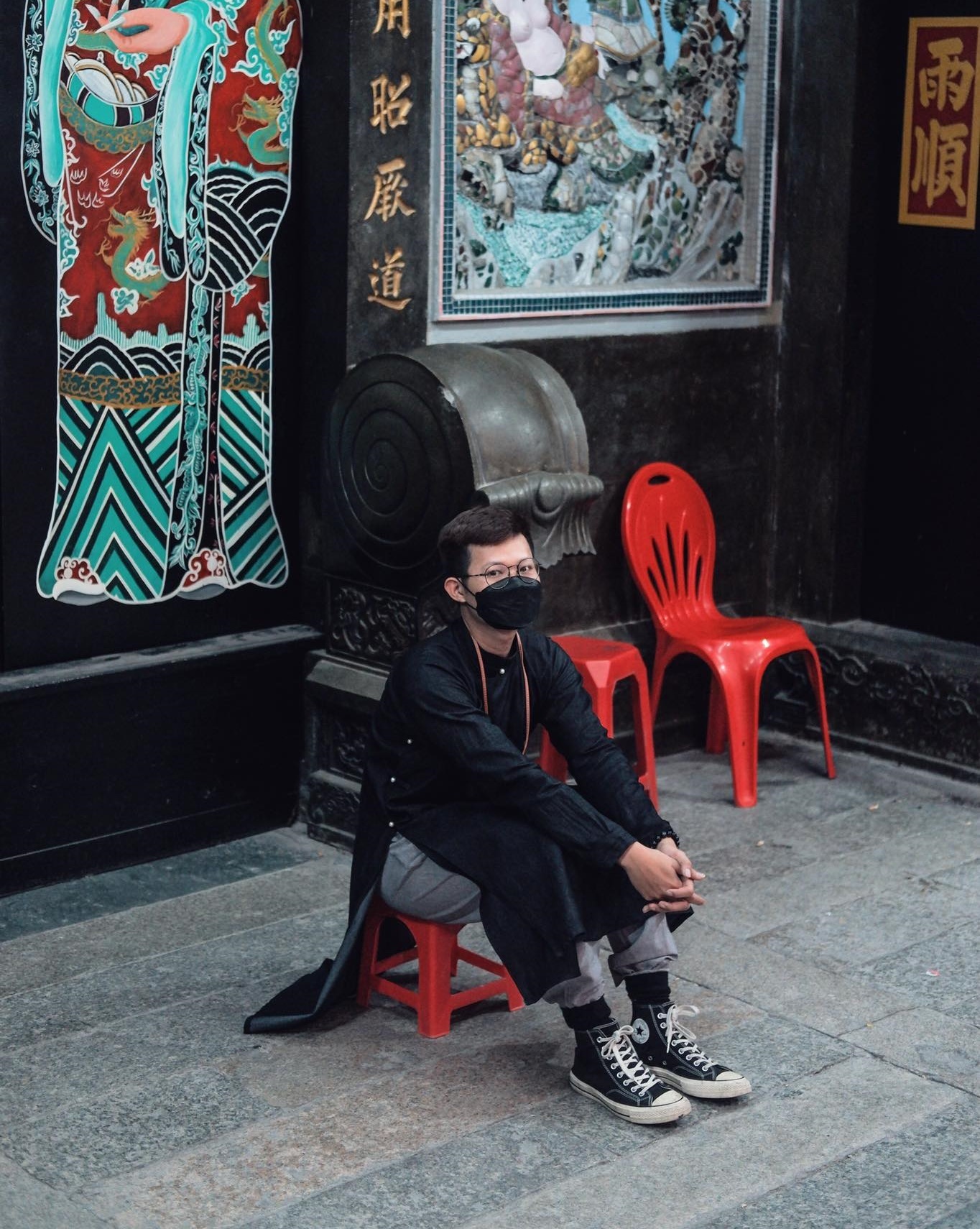 ao dai mac Tet anh 2