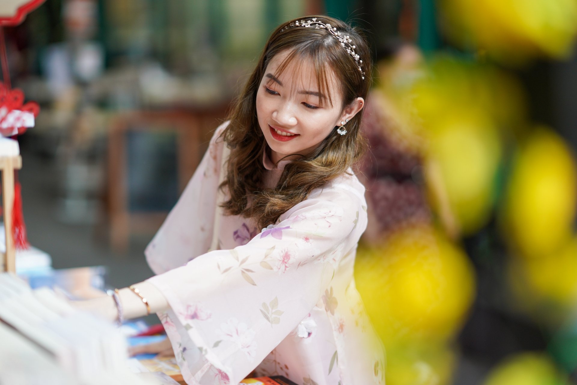 ao dai mac Tet anh 5
