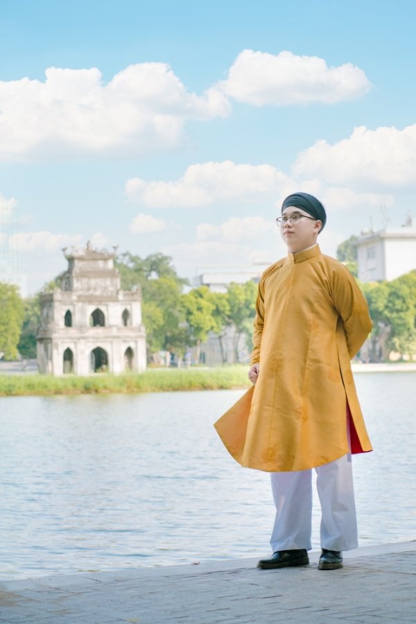 ao dai mac Tet anh 8