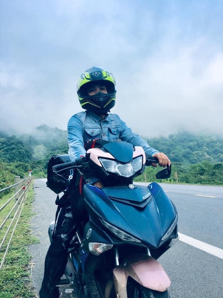 di xe may ve que an Tet anh 5