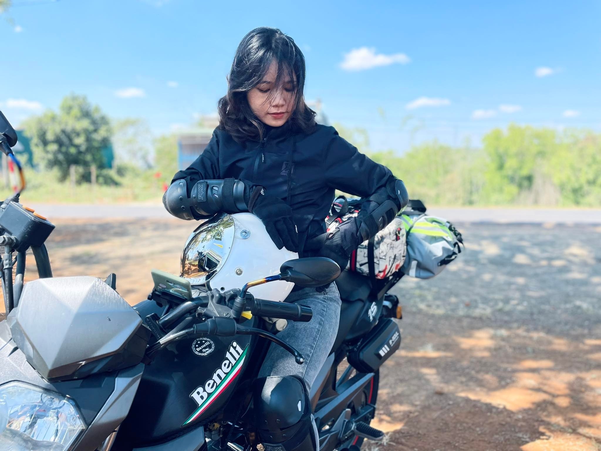 di xe may ve que an Tet anh 3