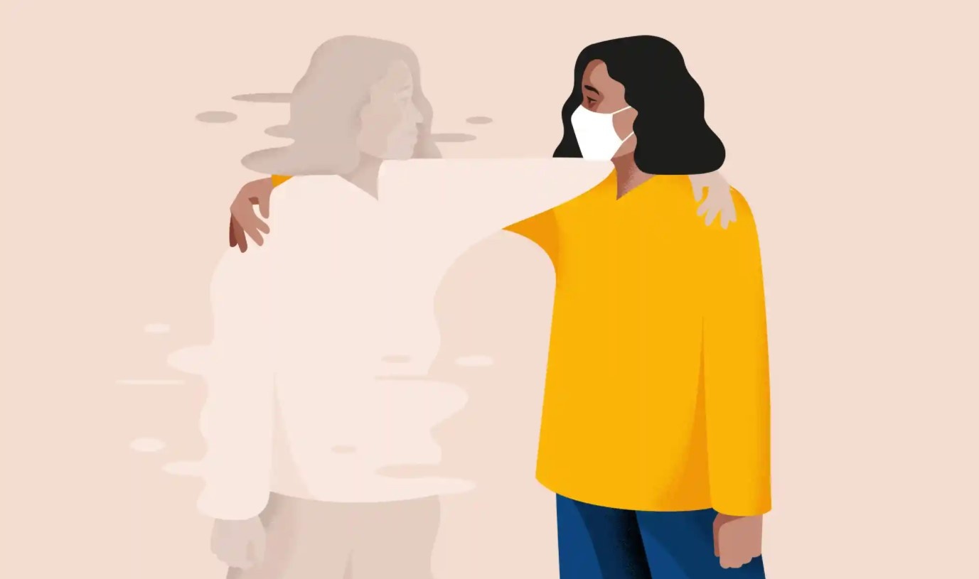 So dung gan nguoi khac sau dai dich hinh anh