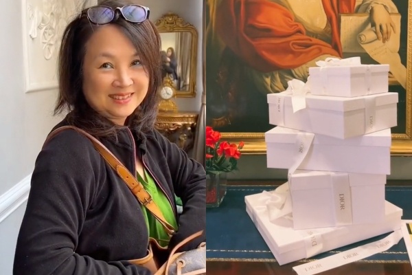 Me bi coi thuong o cua hang Dior, con gai quay lai mua sam tra dua hinh anh