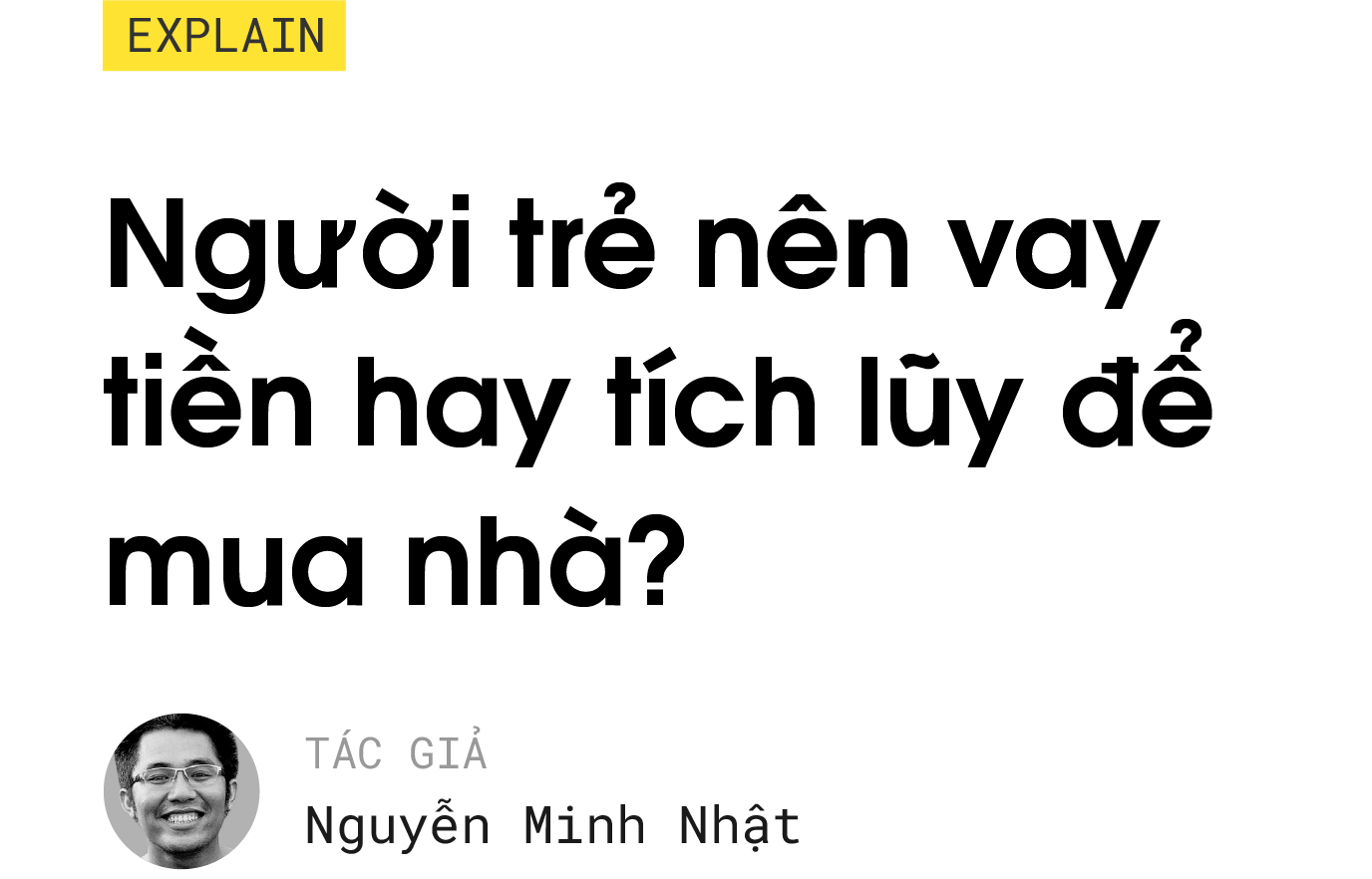 nên vay tiền hay tích lũy để mua nhà ảnh 1 nen vay tien hay tich luy de mua nha anh 1