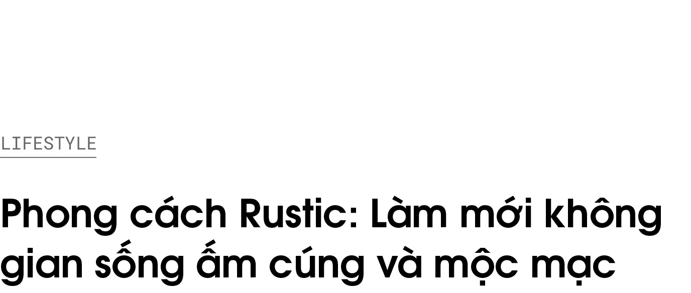 phong cach rustic anh 1