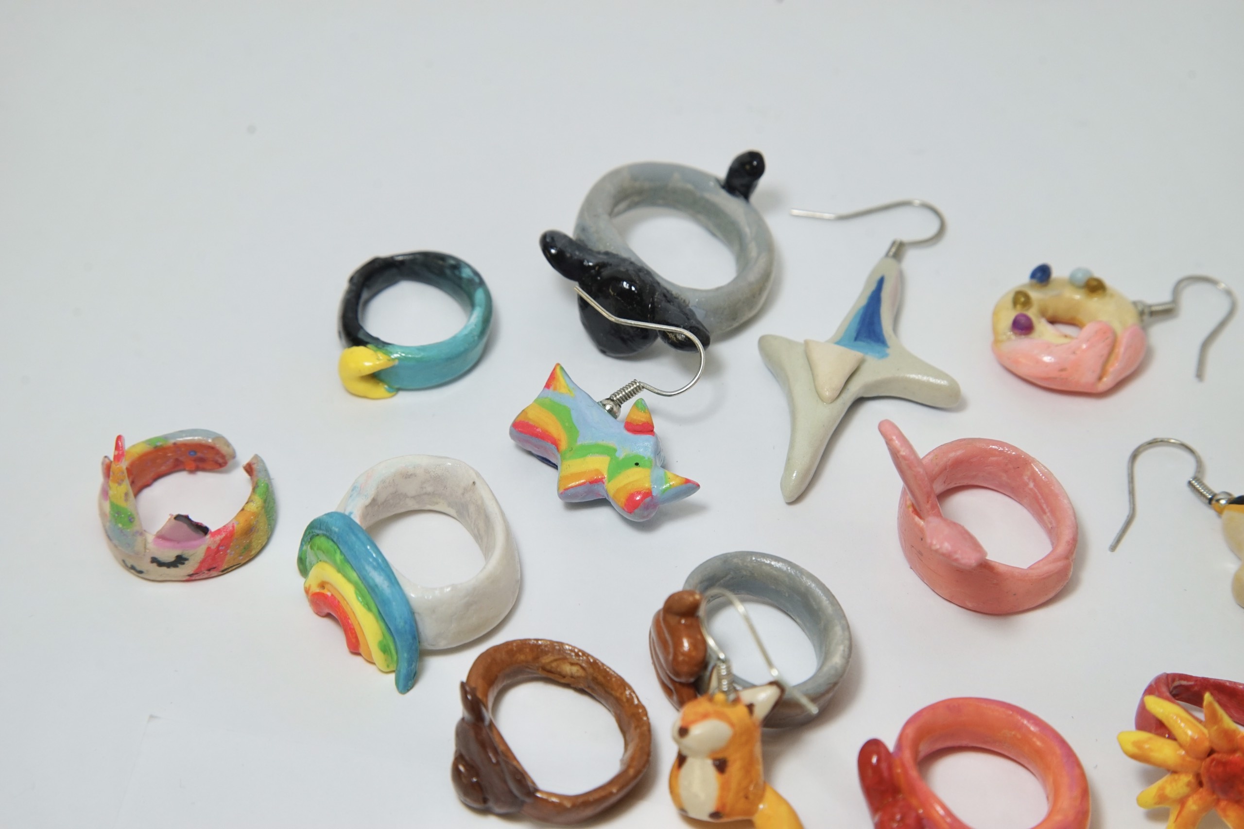 tự làm trang sức bằng đất sét tự khô ảnh 6 tu lam trang suc bang dat set tu kho anh 6