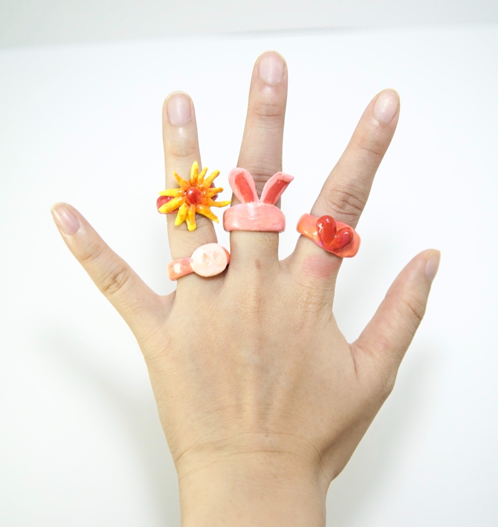 tự làm trang sức bằng đất sét tự khô ảnh 8 tu lam trang suc bang dat set tu kho anh 8