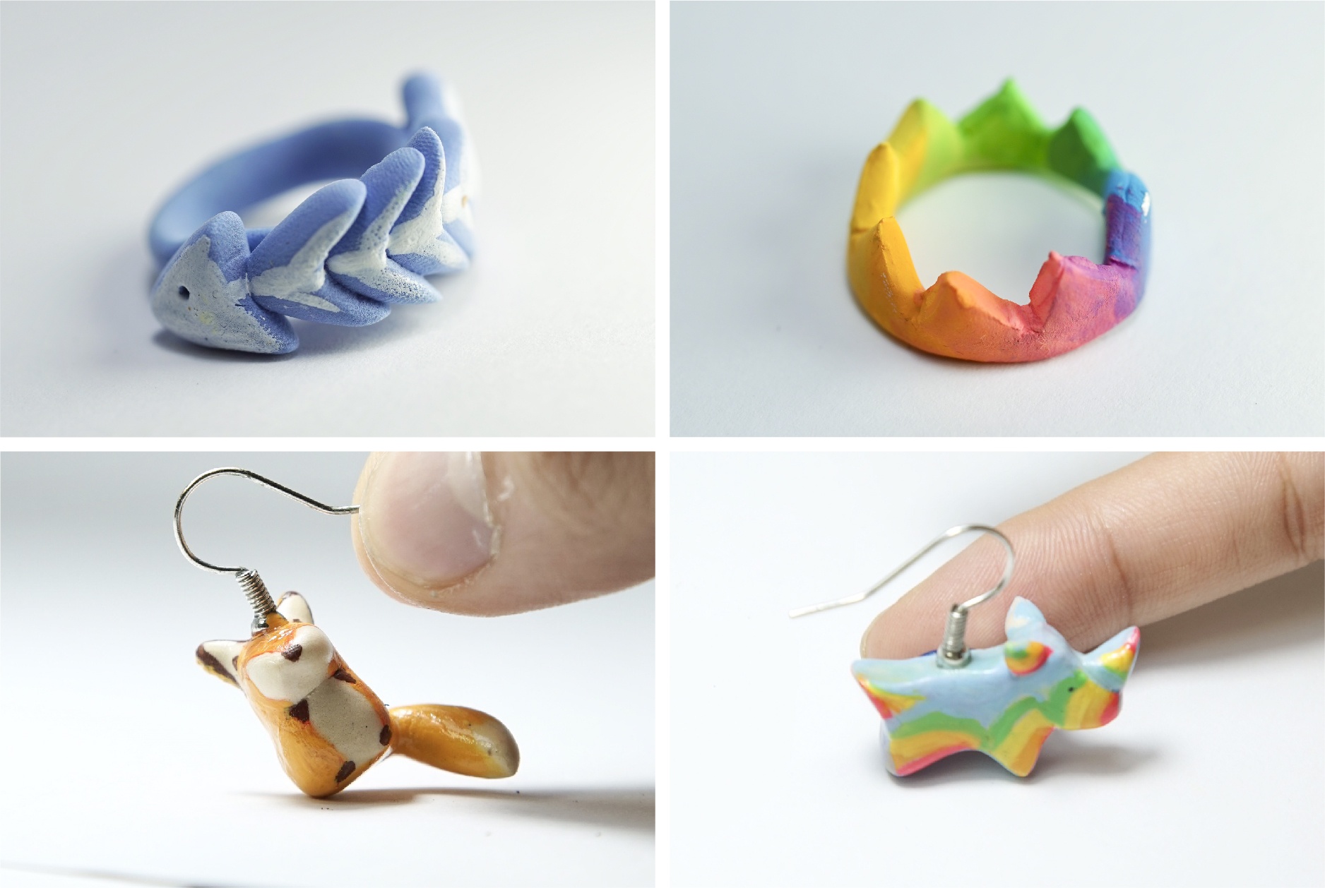 tự làm trang sức bằng đất sét tự khô ảnh 14 tu lam trang suc bang dat set tu kho anh 14