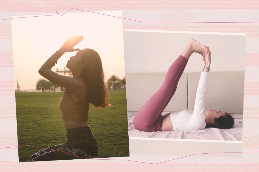 7 bai tap yoga khong can tham giup ngu ngon hon hinh anh