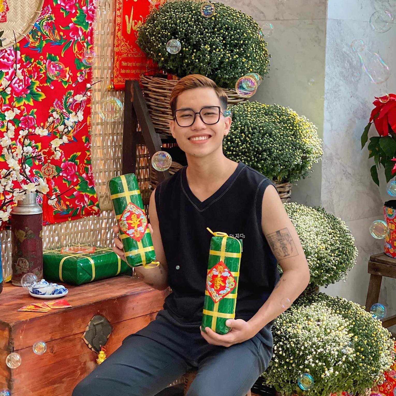 cà phê trang trí Tết tphcm ảnh 8 ca phe trang tri Tet tphcm anh 8