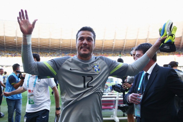 Cesar cũng không kiềm chế được cảm xúc. Ảnh: Getty.