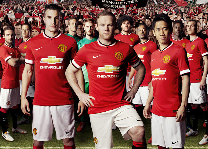 M.U chinh thuc ra mat mau ao dau moi mua 2014/15 hinh anh