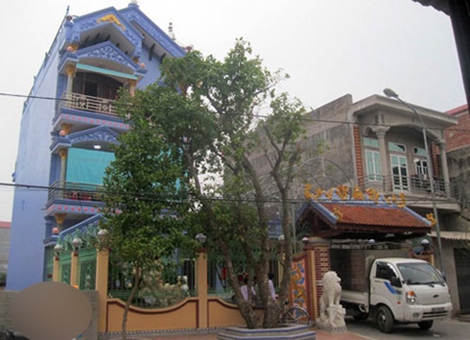 Can canh biet thu long lay cua 'cau Thuy' lam gia hai cot hinh anh