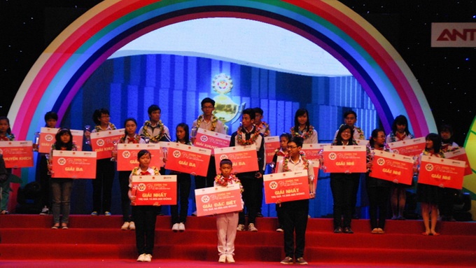 Phong hoc thong minh cua HS lop 4 doat giai dac biet hinh anh