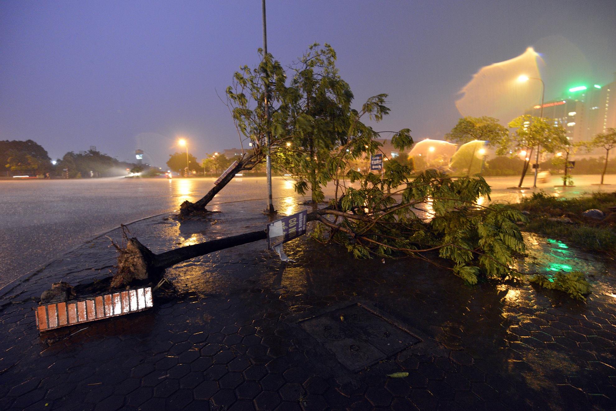 Ha Noi ngon ngang sau tran mua lon cuoi tuan hinh anh