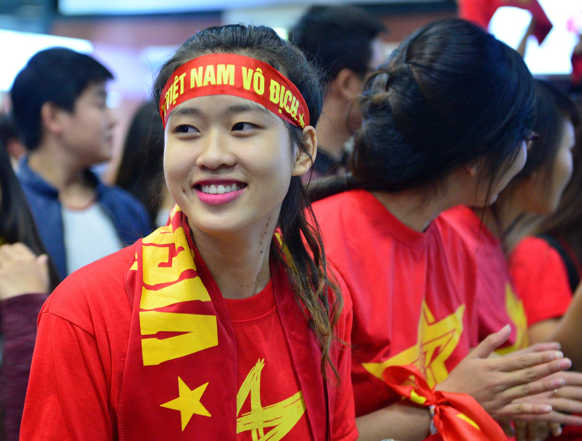 Nhiều bóng hồng xinh đẹp của hội cũng có mặt.