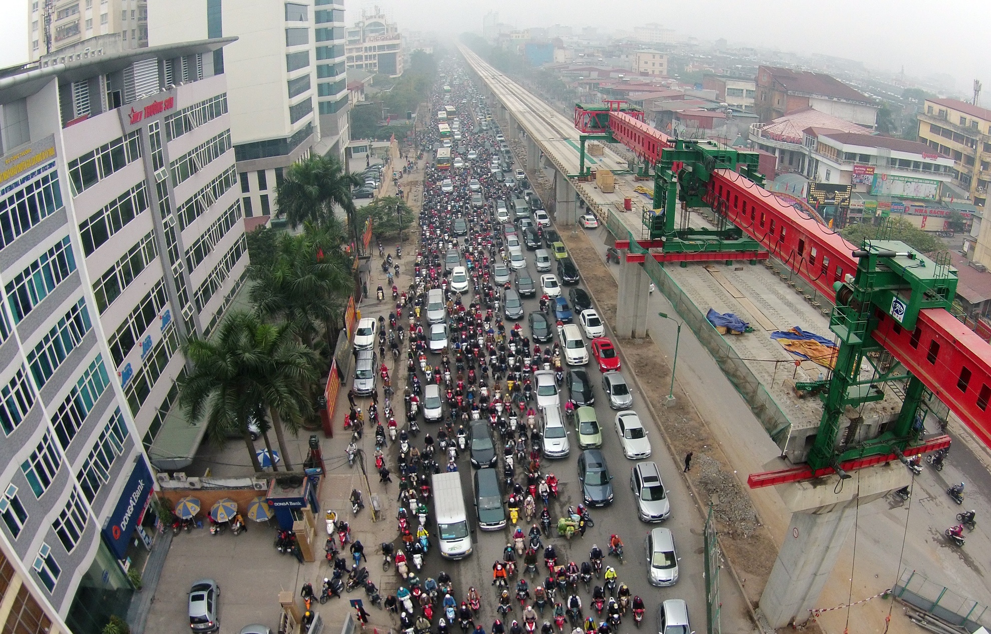 Ha Noi se di doi nhieu co quan, don vi ra khoi noi thanh hinh anh