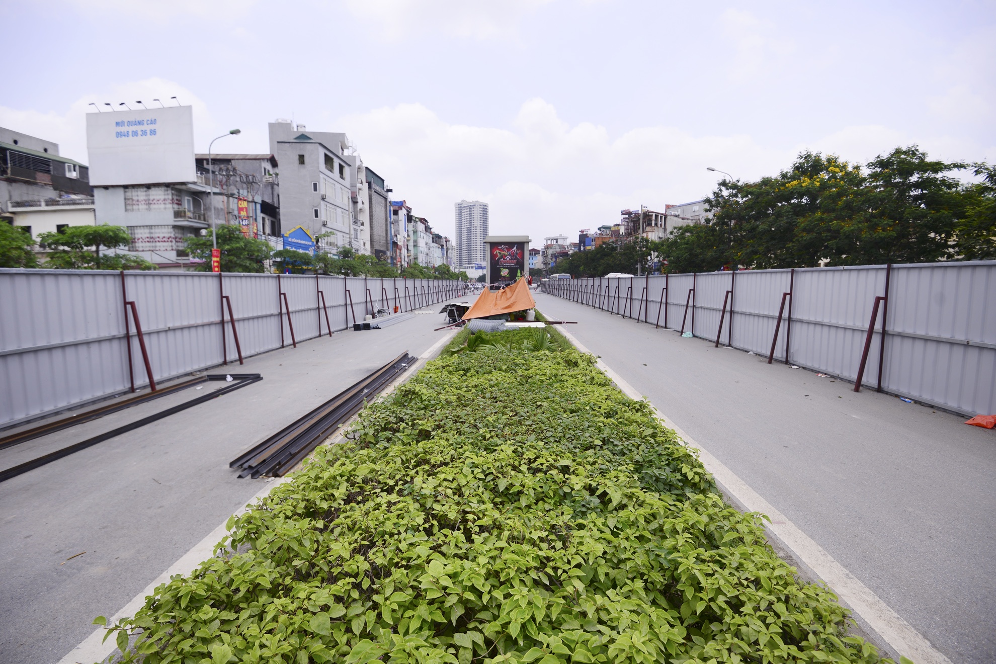 Ở một số địa điểm mới mở mặt bằng cũng không hoạt động