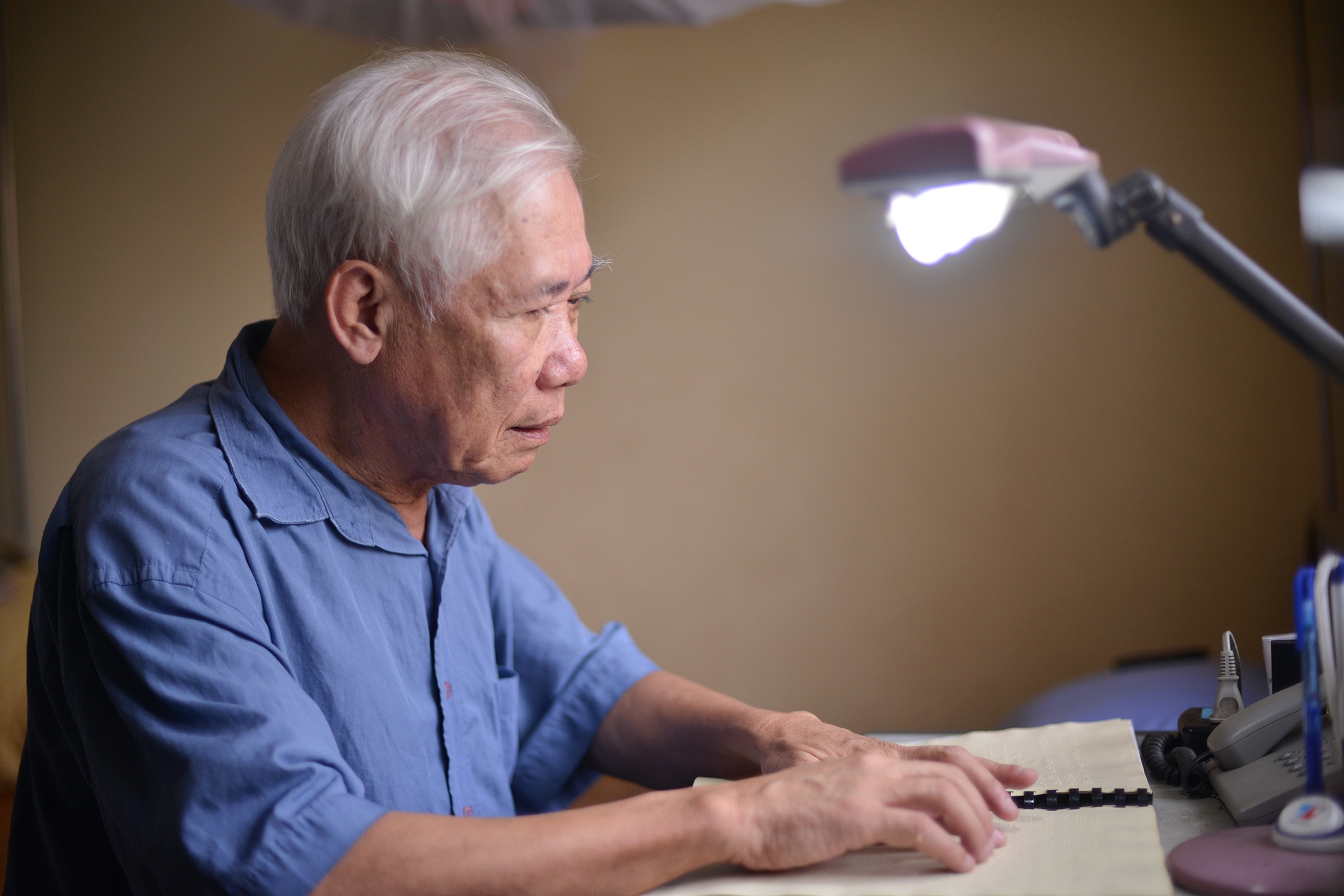 Thay giao dac biet o truong Nguyen Dinh Chieu hinh anh