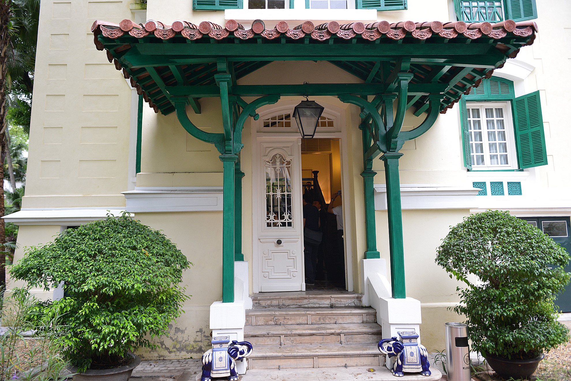 Ngoi biet thu danh cho nguyen thu Phap tai Ha Noi hinh anh