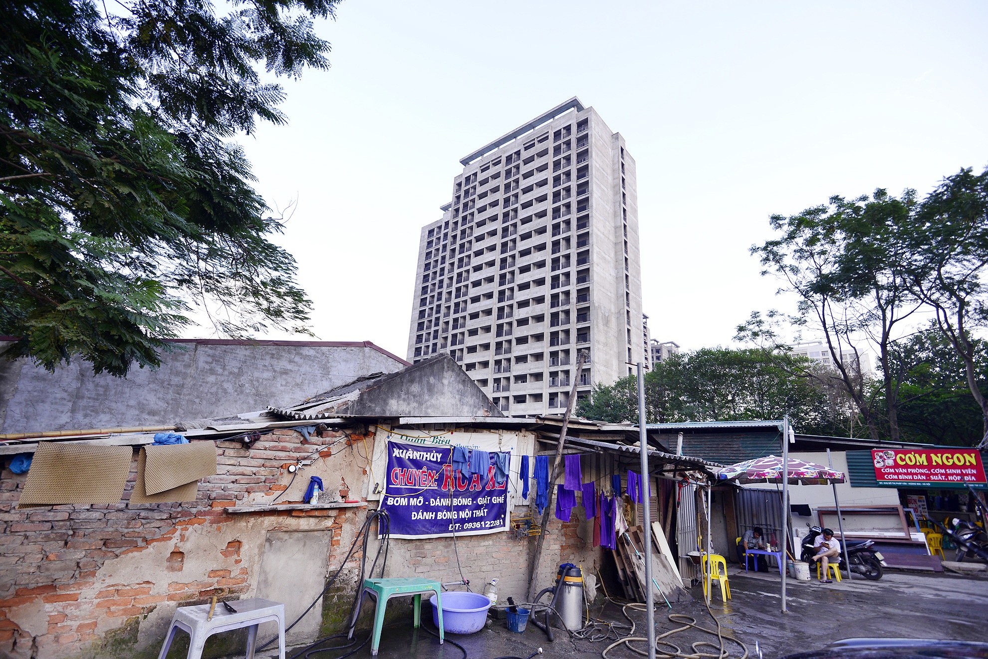 Tháng 1/2015, khu nhà chính thức được vận hành. Tuy nhiên chỉ có 3/6 toà nhà đi vào hoạt động là toà A1, A5 và A6, 3 toà còn lại vẫn đang hoàn thiện với tiến độ chậm, chưa hẹn lịch khánh thành.