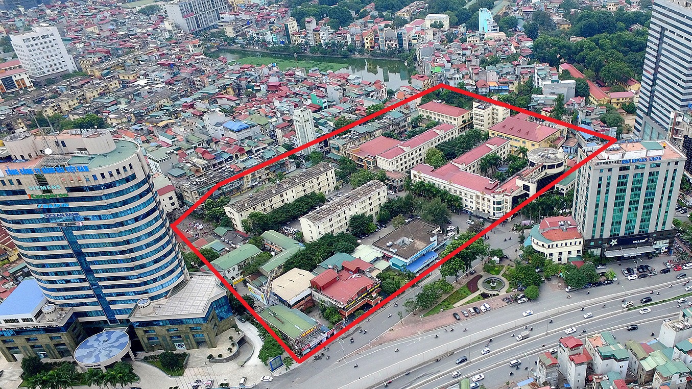 Toan canh khu dat khach san Kim Lien sap dau gia hinh anh