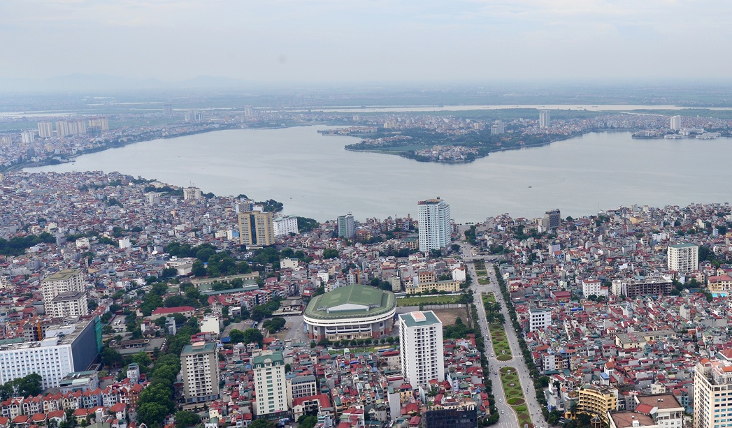 Dien mao Thu do sau hai nam nhin tu toa nha Lotte anh 3