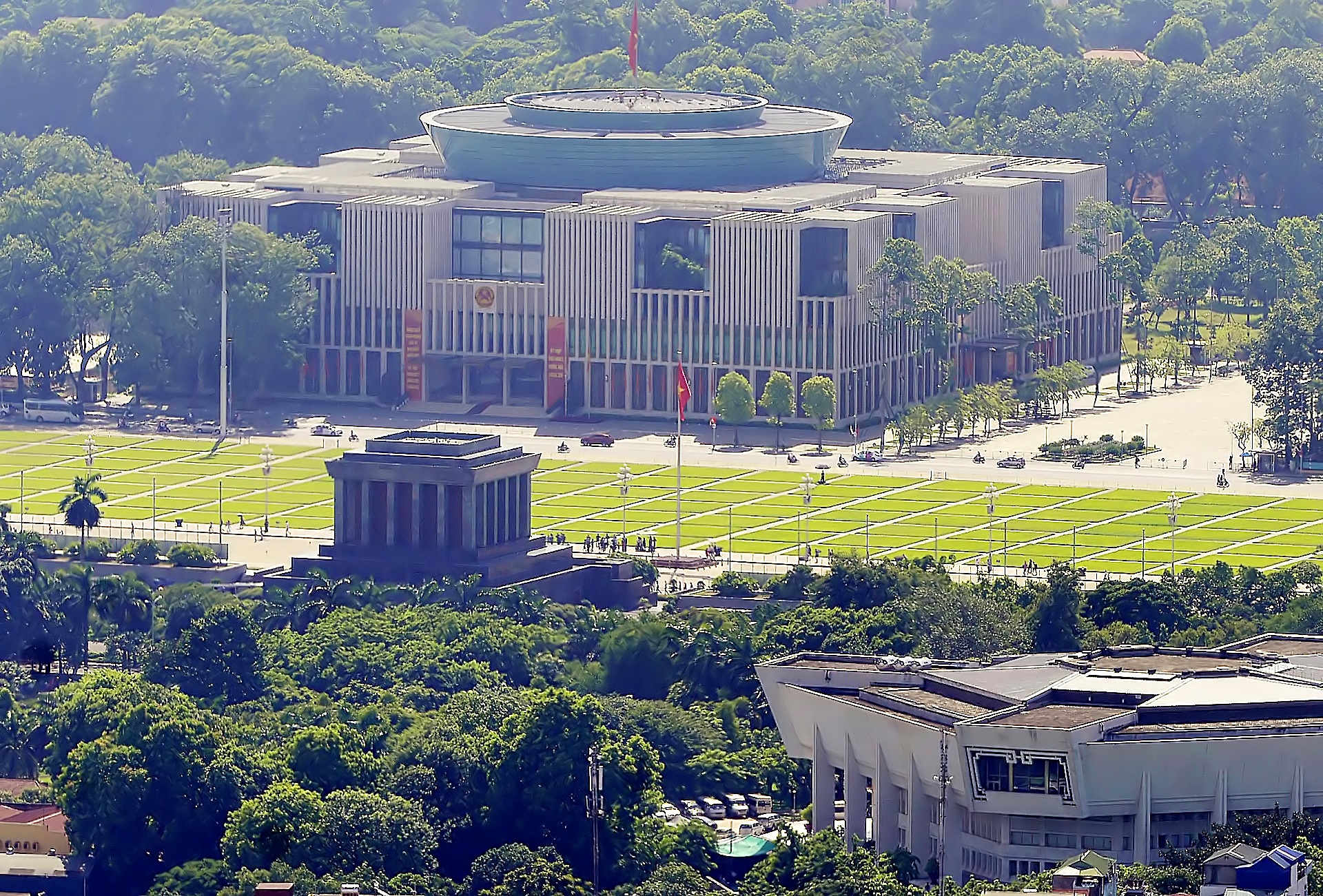 Dien mao Thu do sau hai nam nhin tu toa nha Lotte anh 16