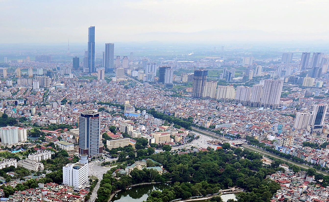 Dien mao Thu do sau hai nam nhin tu toa nha Lotte anh 17