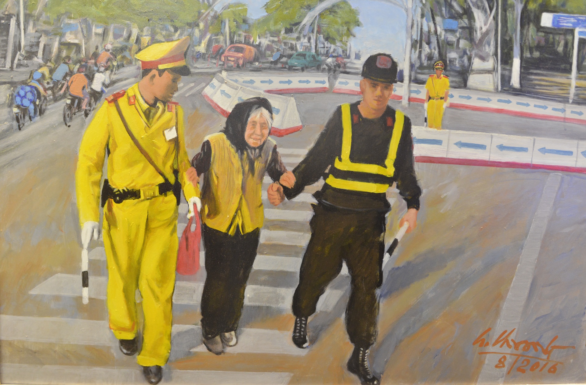 Hinh anh 'la' ve luc luong cong an nhan dan anh 2