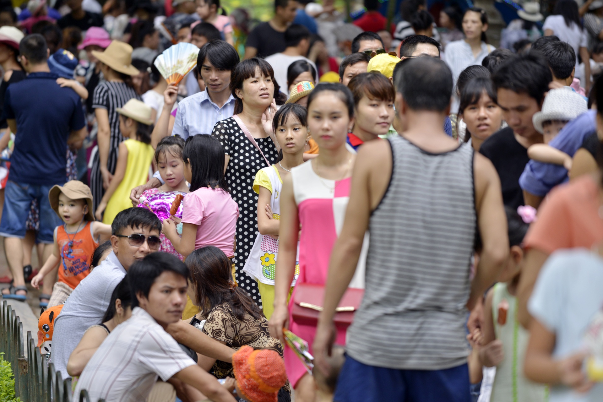 Khu vui choi dong nguoi dip nghi le Quoc khanh anh 2