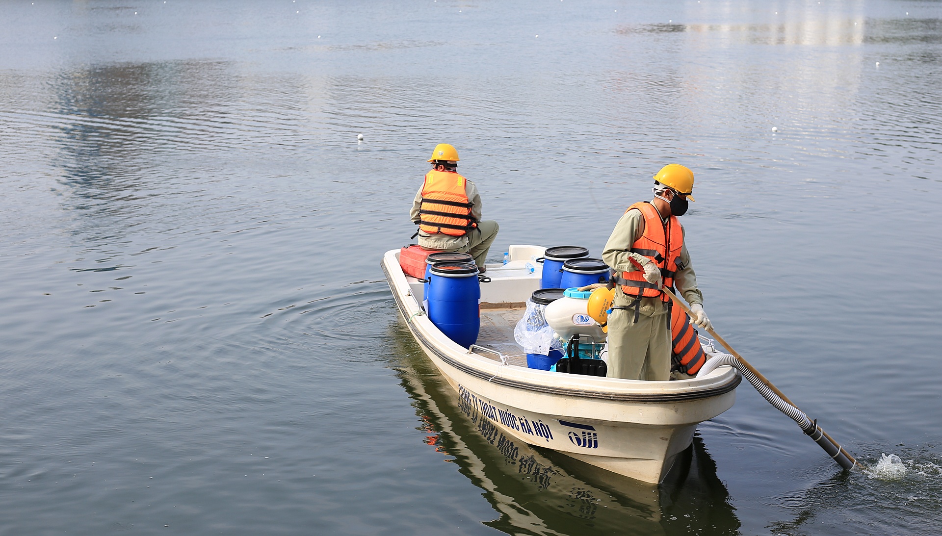 Xu ly nuoc ho bang hoa chat anh 5