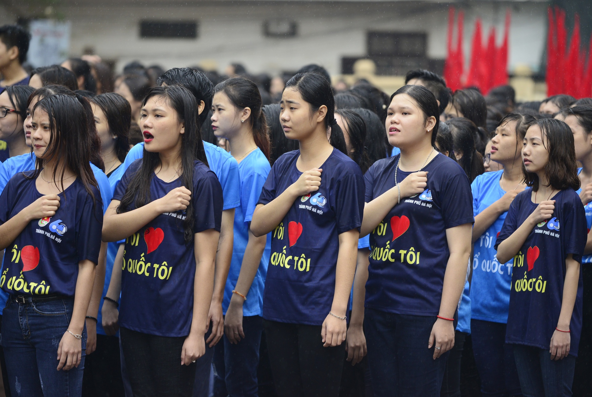 Sinh vien dau vo duoi mua anh 12